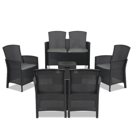 Leziter Set mobilier de grădină Lima cu 6 locuri [8]