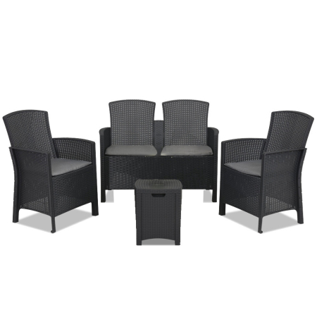 Leziter Set mobilier de grădină Lima II cu 4 locuri [8]