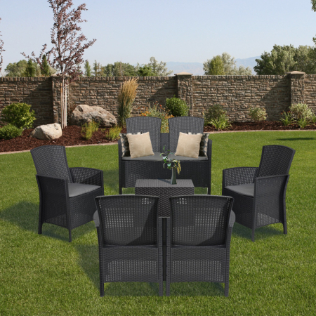 Leziter Set mobilier de grădină Lima II cu 6 locuri [1]