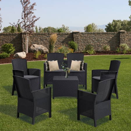 Leziter Set mobilier de grădină Lima III cu 6 locuri [1]