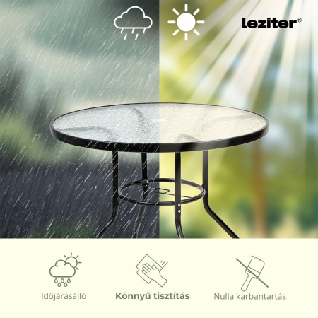 Leziter Set mobilier de grădină Lund 4 în 1 [9]