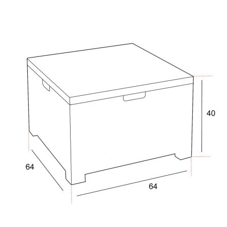 Leziter Set mobilier de grădină Nero cu 4 locuri, maro [3]