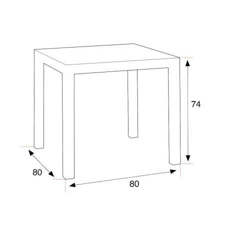 Leziter Set mobilier de grădină Petri 4+1, grafit [2]