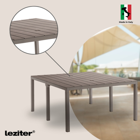 Leziter Set mobilier de grădină Zoe 10+1 cappuccino [4]