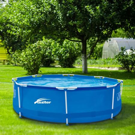 Leziter Set piscină Leziter cu cadru metalic 05 300 x 76 cm [1]