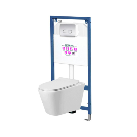 Toaleta - Leziter Set rezervor WC montat pe perete Ride