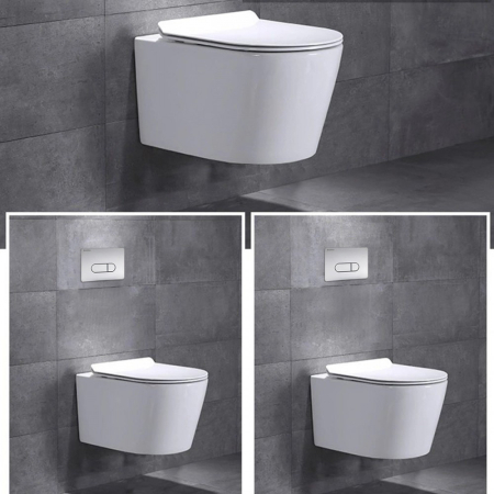 Leziter Set rezervor WC montat pe perete Ride [5]