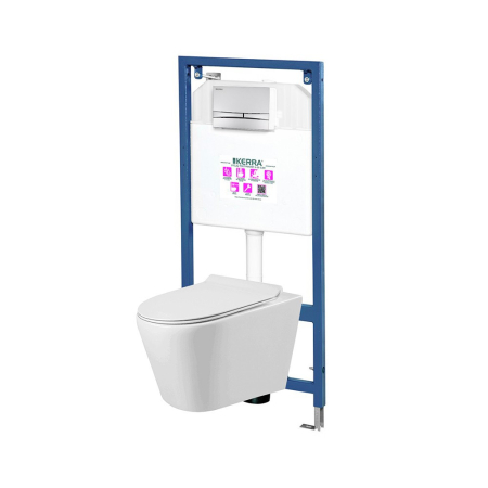 Rezervor toaletă - Leziter Set rezervor WC montat pe perete Ride Adriatic