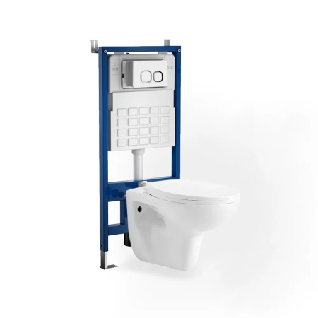 Toaleta - Leziter Set rezervor WC montat pe perete Roya 83W