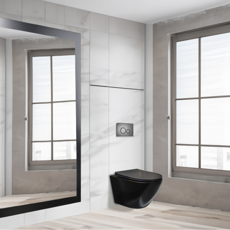 Leziter Set rezervor WC montat pe perete Roya Delos BLM 81GRE [1]