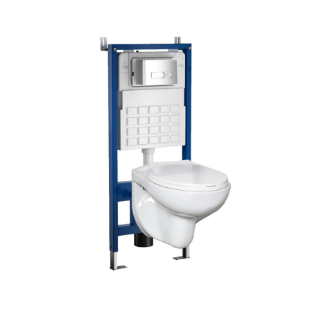 Produse temporar indisponibile - Leziter Set rezervor WC montat pe perete Roya Doris 21CHR