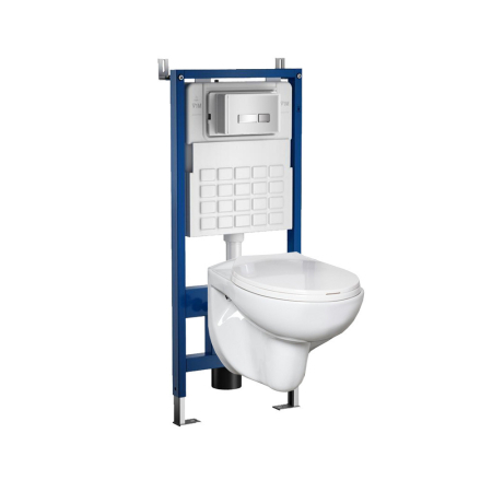 Produse temporar indisponibile - Leziter Set rezervor WC montat pe perete Roya Doris 22W