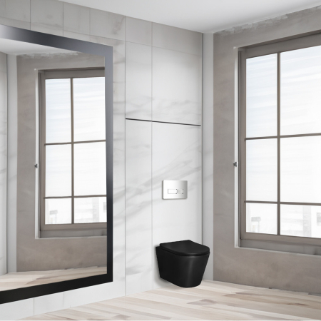 Leziter Set rezervor WC montat pe perete Roya Milos BLM 21CHR [1]