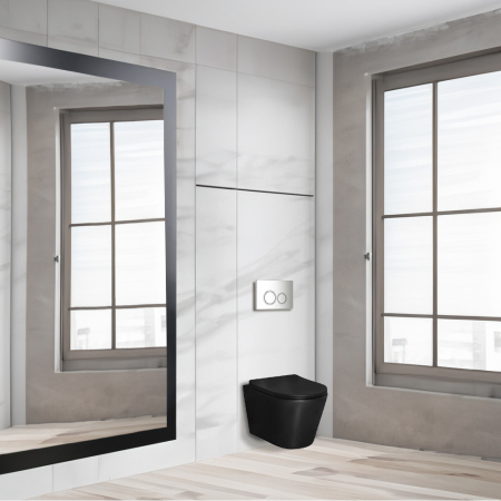 Leziter Set rezervor WC montat pe perete Roya Milos BLM 82CHR [1]