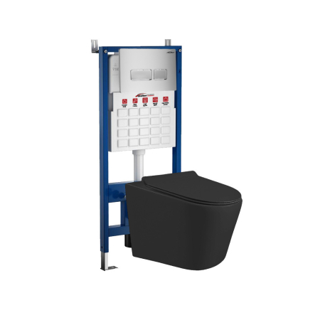 Produse temporar indisponibile - Leziter Roya Ride 021SG Set rezervor de toaletă de perete