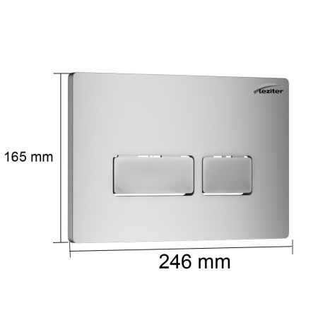 Leziter Roya Ride 021SG Set rezervor de toaletă de perete [3]