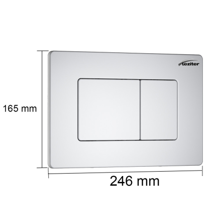 Leziter Roya Tina 011W Set rezervor de toaletă de perete [4]