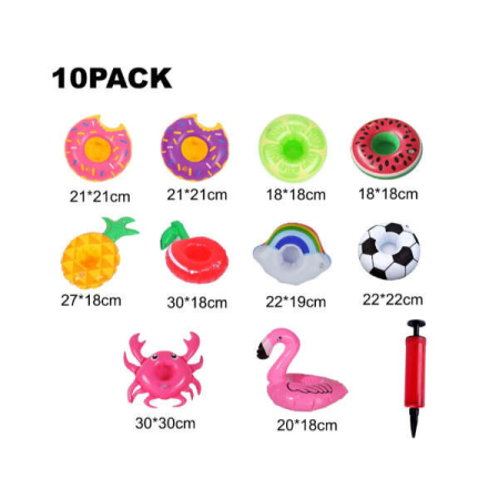 Leziter Set suport de băutură plutitor Floatmate 10 piese [1]