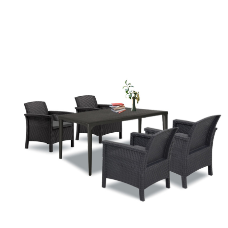 Produse temporar indisponibile - Leziter Set Venus III Set de mobilier de grădină cu 4 locuri