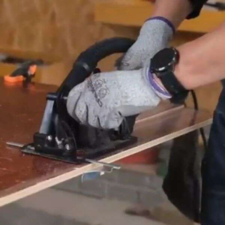 Accesorii aparat bricolaj - Leziter Șină de ghidare pentru ferăstrăul circular Procut pentru tăiere precisă