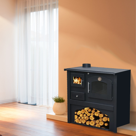 Leziter Sobă Milos pe combustibil solid 6 kw [1]