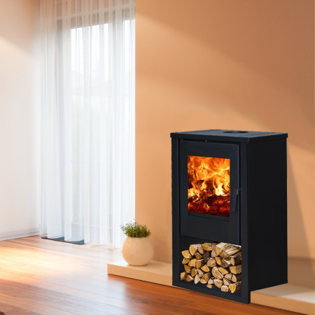 Leziter Sobă pe combustibil solid Flores umplută cu apă, 15 kW [1]