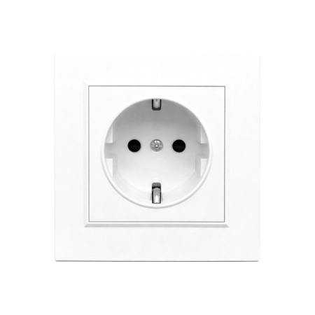 Conector, soclu - Leziter Soclu Nova fără cadru alb