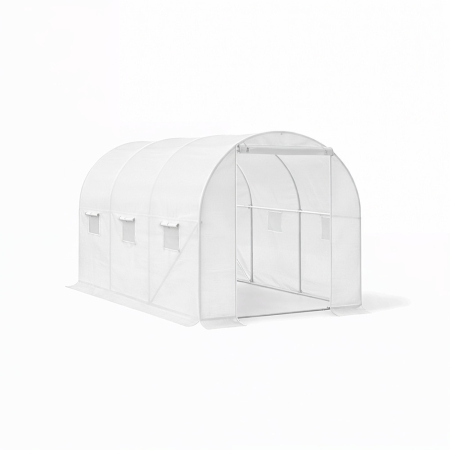 Solar gradina, sera gradina - Leziter Solar gradina 200x200x300 cm, alb (cadru + folie)