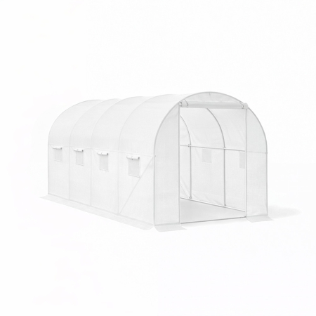 Solar gradina, sera gradina - Leziter Solar gradina 200x250x400 cm, alb (cadru + folie)