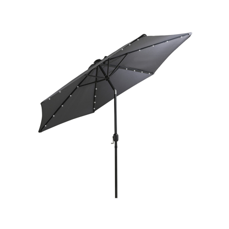 Produse temporar indisponibile - Leziter Solari parasol de gradina cu led gri deschis 300 cm