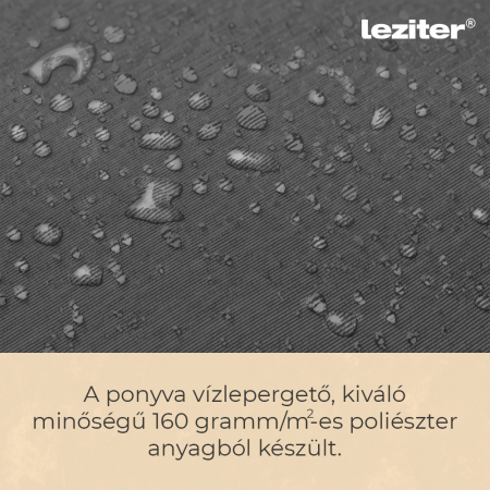 Leziter Solari parasol de gradina cu led gri deschis 300 cm [3]