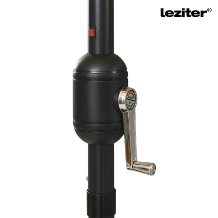 Leziter Solari parasol de gradina cu lumina led bej 300 cm [4]