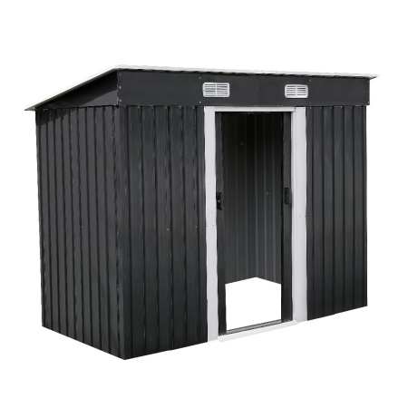 Leziter Șopron de depozitare a uneltelor de grădină Nebraska 4x8 [1]