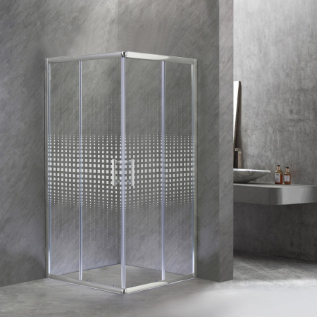 Leziter Spirit Matrix 90x90 cabină de duș pătrată [1]