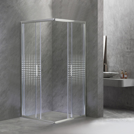 Leziter Spirit Matrix 90x90 cabină de duș pătrată [6]