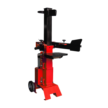 Despicător lemne - Leziter Splitter electric vertical pentru bușteni cu masă de lucru reglabilă HYV8T-II 3000W 8T