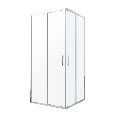 Leziter Suflet 100x100 cm pătrat cabină de duș fără tavă [0]