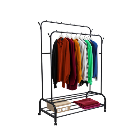 Suport haine - Leziter Suport pentru haine LRA-05 negru