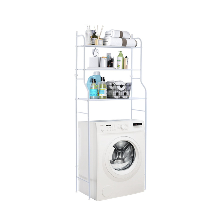 Dulap baie vertical - Leziter Suport pentru mașină de spălat LMA-01 alb