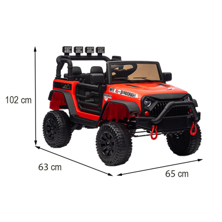 Leziter SUV electric roșu [2]