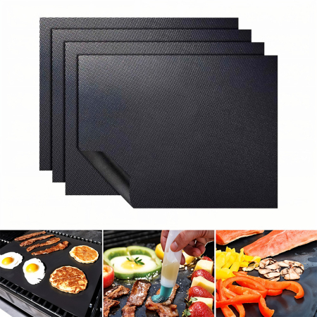 Grădină - Leziter Tavă de copt cu grătar din teflon, 4 bucăți