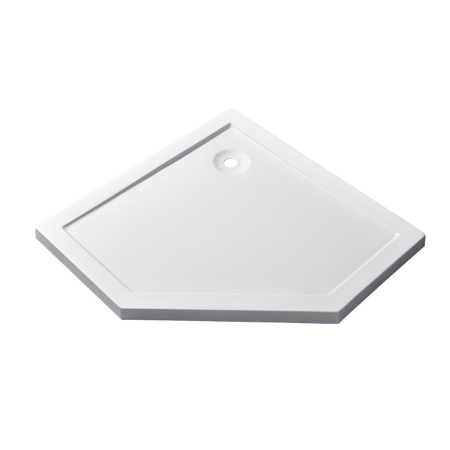 Cădiță de duș acril - Leziter Tavă de duș acrilică pentagonală mică Modena Slim 100x100 cm