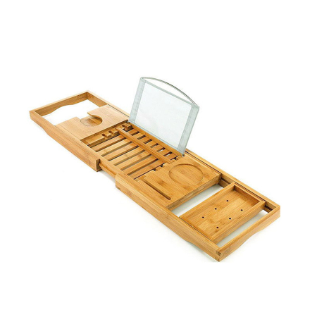 Accesorii cadă - Leziter Tavă reglabilă pentru cadă din bambus