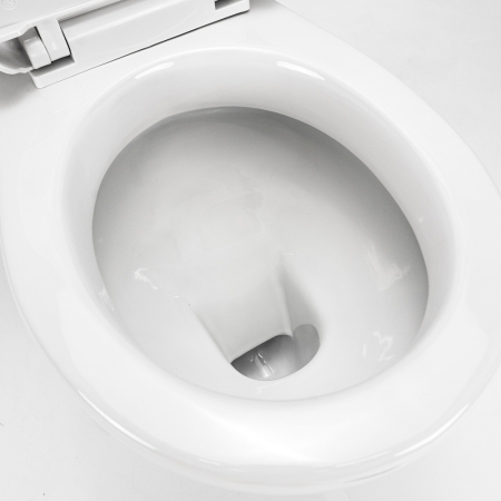 Leziter Toaletă monobloc Cleano cu evacuare inferioară și scaun [6]