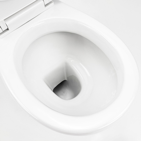 Leziter Toaletă monobloc Cleano cu evacuare spate și scaun [4]