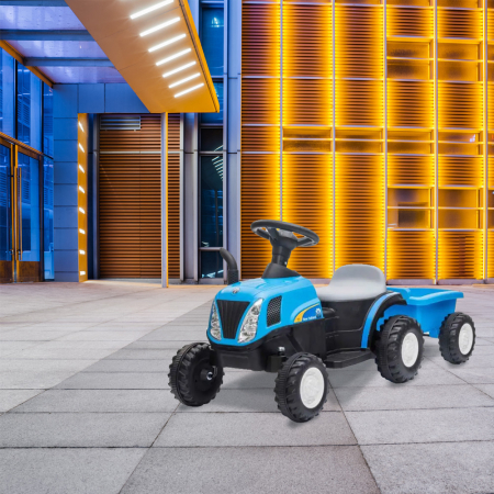 Leziter Tractor electric albastru olandez [1]