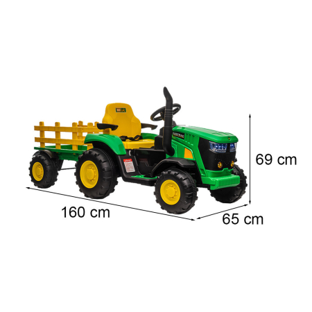 Leziter Tractor electric verde [2]
