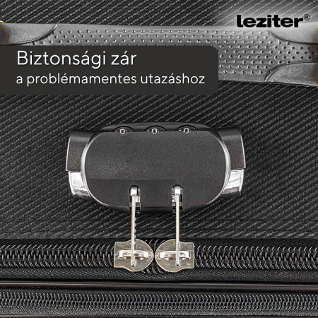 Leziter TraveLux Light III set valiză cu role negru [8]