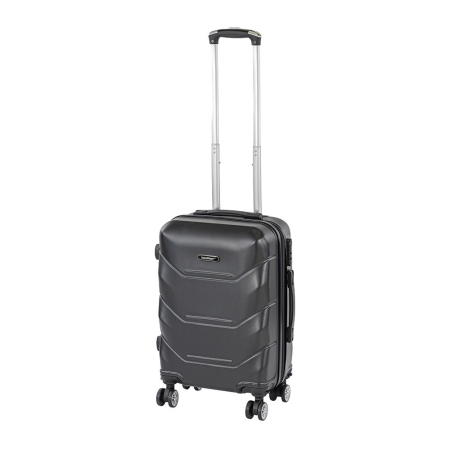Valiză de cabină - Leziter TraveLux Max bagaj de mână cu roată detașabilă 40x30x20 cm negru