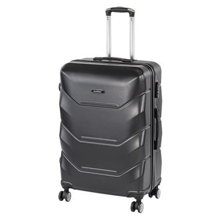 Produse temporar indisponibile - Leziter TraveLux Max valiză mare cu capac dur 76x50x29 cm negru